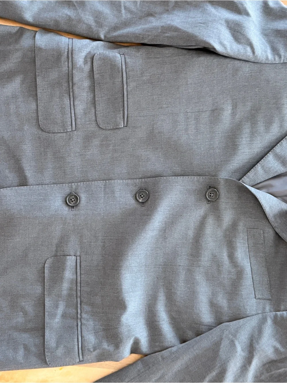 Gucci Men's Charcoal Gray Two-Piece Suit